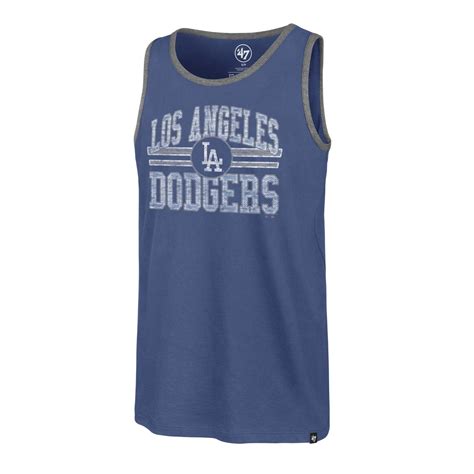 Los Angeles Dodgers Mlb `47 Winger Tank Top Sportbuff