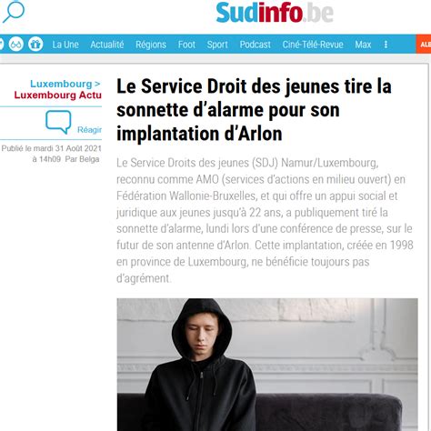 Le Sdj Namur Tire La Sonnette D Alarme Service Droit Des Jeunes