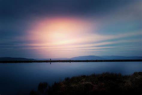 Sunset At Keepers Pond On The Blorenge Photograph By Lee Kershaw