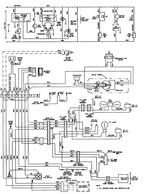 Diagrama Electrico De Refrigerador Whirlpool Diagram Wiring