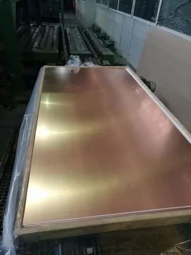 Imported Glossy Brass Sheets Rectangular 1 20mm To 5mm Rs 525 Kg