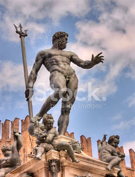 Bologna, Italy - Statue Of Neptune Stock Photo | Royalty-Free | FreeImages