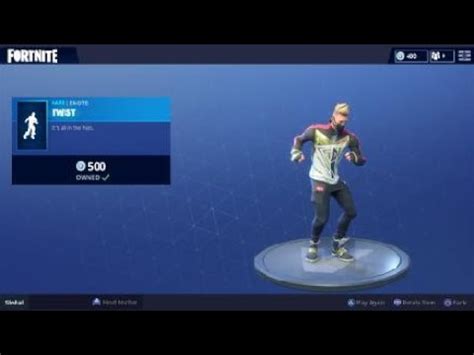 Fortnite New Twist Emote Youtube