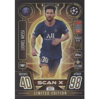 Xle Lionel Messi Scan X Limited Edition