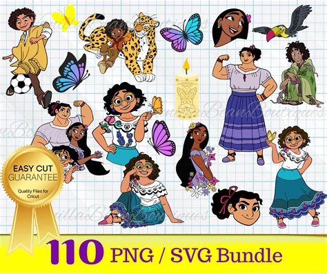 Encanto Svg Encanto Svg Png Bundle Mirabel Svg Encanto Etsy Canada