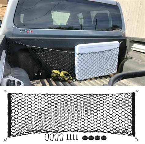 Rear Trunk Envelope Style Mesh Organizer Cargo Net For NISSAN FRONTIER