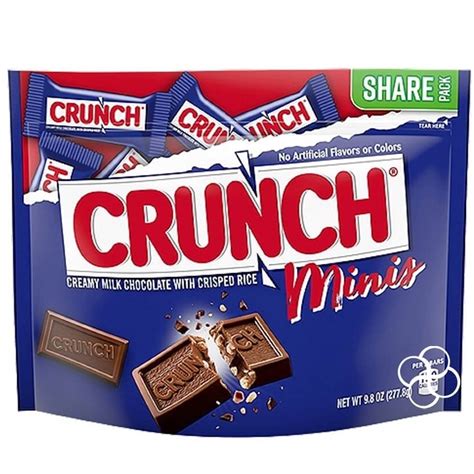 Nestle Crunch Minis Creamy Milk Chocolate With Crisped Rice 227 8g Shopee Philippines