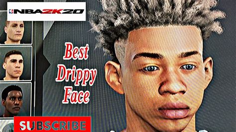 Drippy Nba 2k20 Face Creation Tutorial Youtube