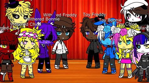 Withered Vs Toys FNAF 1 Vs FNAF 2 FLW GLW Singing Battle