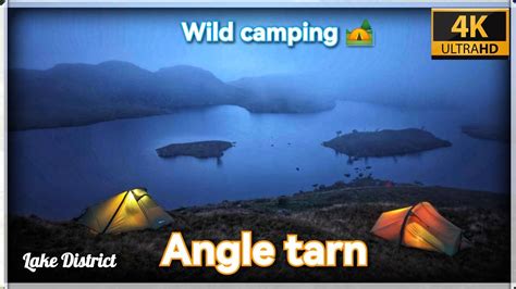 Angle Tarn Lake District Wild Camping Dji Mini 2 4k Video YouTube