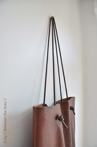 Simple Leather Bag Tutorial Tutorial Between The Lines Flickr