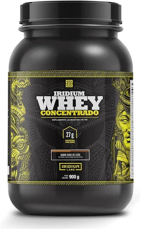 Iridium Labs Iridium Whey Protein Concentrado 900G Sabor Doce De