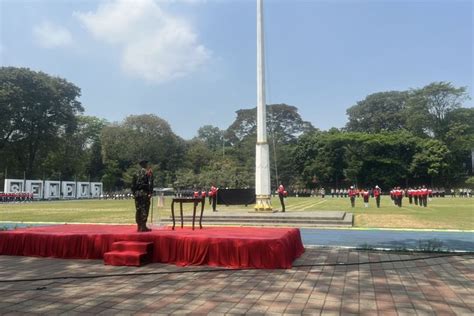 Foto Ada Persiapan Upacara HUT Ke 79 RI Taman Sempur Kota Bogor