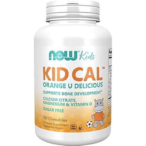 Vitaminas Para Niños Now Kid Cal 100 Gomitas Now Kids Kid Cal Walmart