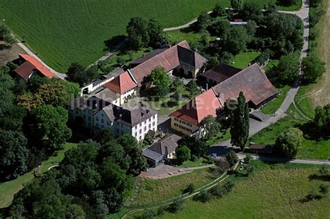 Merzhausen Aus Der Vogelperspektive Palais Des Jesuitenschloss Mit