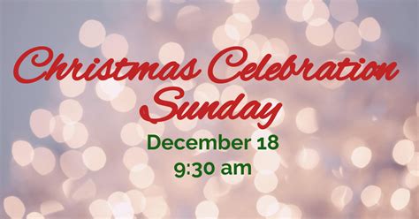 Christmas Celebration Sunday 2022 Wellspring United Methodist Church