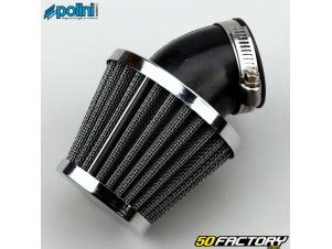 Filtre Air Mm Polini Long Gris Pi Ce Moto Scooter Quad