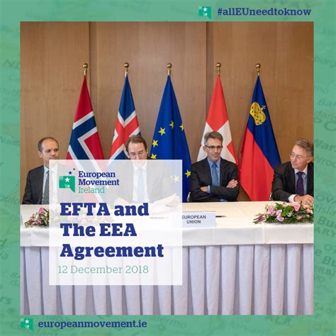 'All EU Need To Know': EFTA and The EEA Agreement - European Movement ...