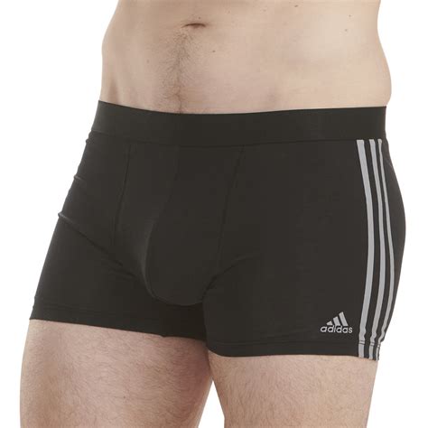 Lot De Boxers Homme Active Flex Coton Stripes Adidas Noir Adidas