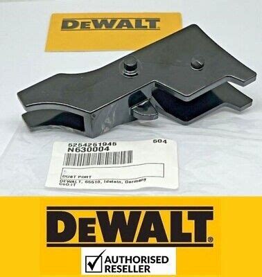 Genuine Dewalt Dhs Dws Dws Dws Mitre Saw Chip Dust