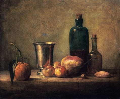 Stillleben mit Bigaradie Jean Baptiste Siméon Chardin als Kunstdruck