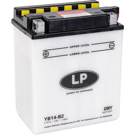 BATTERY YB14 B2 12V 14Ah DRY LANDPORT 51414 MB YB14 B2