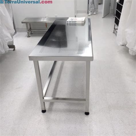 Stainless Steel Cleanroom Work Stations BioSafe Solid Top