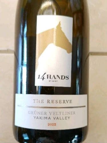 14 Hands The Reserve Grüner Veltliner Vivino US