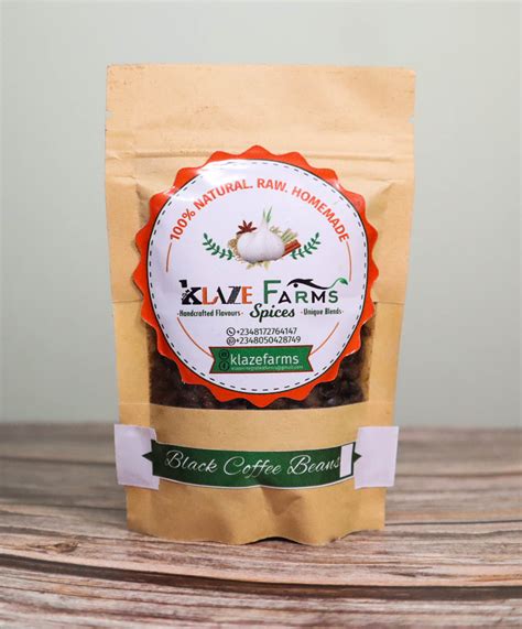 Black Coffee Beans – Klaze Integrated Farms