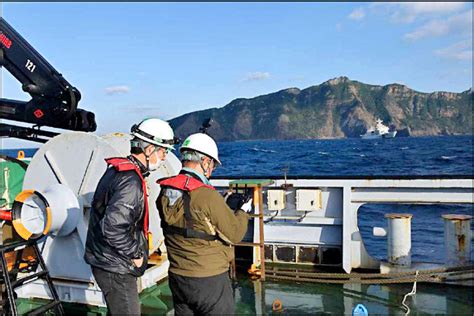 日本石垣空拍調查釣島 中國海警船來亂 國際 自由時報電子報