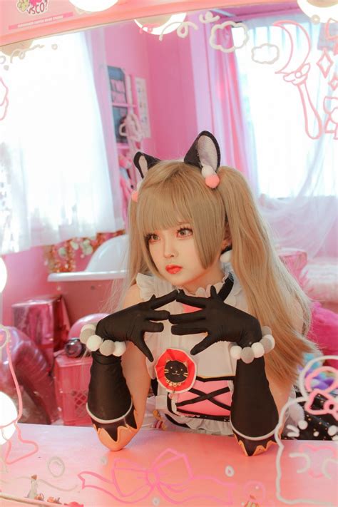 🌸채 유리🌸 On Twitter 【コスプレcosplay】 Love Live 南 ことり 💗キャット·ツインテール💗🐈🐈‍⬛