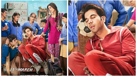 Rajkummar Rao Is Fast Asleep As Nushrat Bharucha Looks On In Chhalaang First Look Poster India Tv