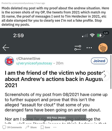 Reddit Andrew Callaghan Sexual Assault Allegations Know Your Meme