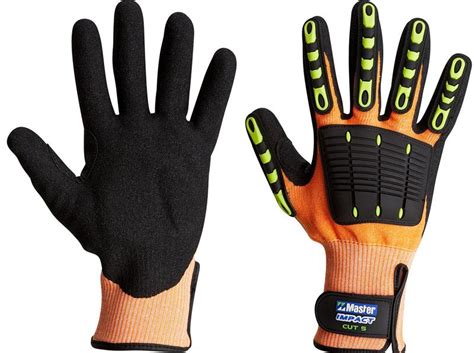 Glove Safety Master Contractor Impact Cut 5 Resist Safeman Australia