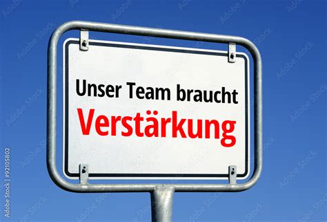 Foto Stock Unser Team Braucht Verst Rkung Adobe Stock