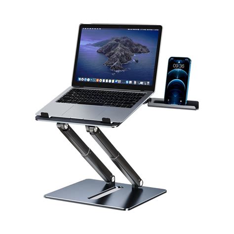 Height Adjustable Laptop Stand with Phone Holder - DewinErgo丨 ...