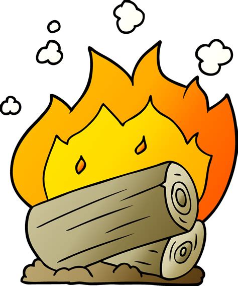 Vector cartoon campfire 12476040 Vector Art at Vecteezy