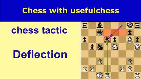 What Is The Deflection As A Chess Tactic YouTube