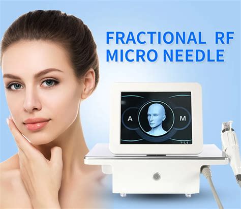 Portable Fractional RF Machine Microneedle Micro Needle Device Skin