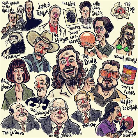 ON SALE! “The Big Lebowski” Cast Print on Storenvy