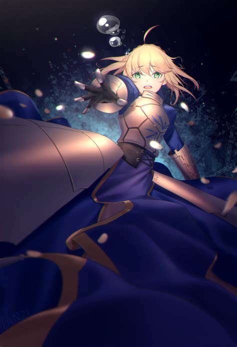 Saber Fate Stay Night Mobile Wallpaper By Danlanlanzi 2049649