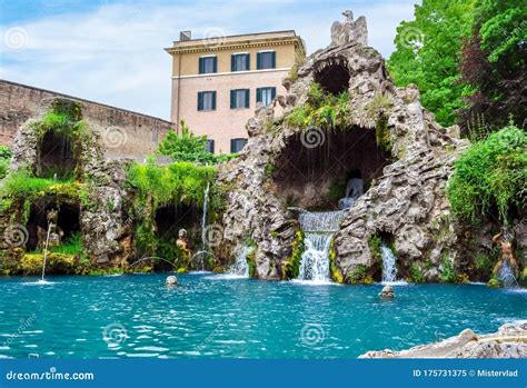 Eagle Fountain in Vatican Gardens Stock Image - Image of medieval ...