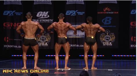 Npc Big Sky Men S Classic Physique Overall Video Npc News Online