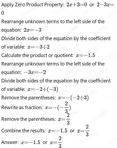 Solved The Two Roots Of The Equation 2x32 3x0 Are 23 And 2 3 Enter Your Answers In