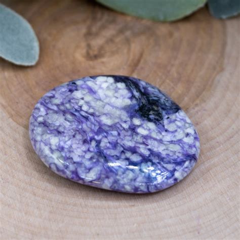 Charoite Palmstone 2 The Crystal Council