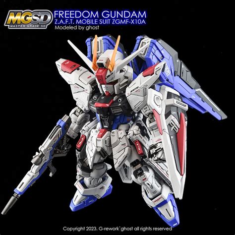 G Rework Mgsd Master Grade Sd Freedom Gundam Mechauniverse Es