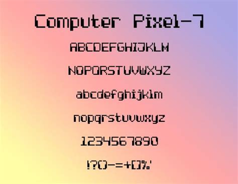 20 Best Pixel Perfect Fonts For 8 Bit Designs For 2023 Onextrapixel