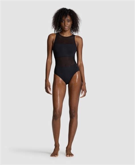 Black Mesh Swimsuit Two Piece Store