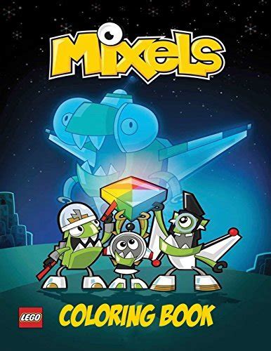 mixels coloring book     coloring book  kids  adults