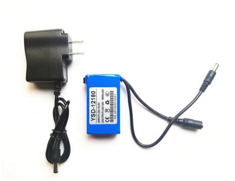 DC 168 1800mAh Li Ion Super Mini 12V Rechargeable Battery